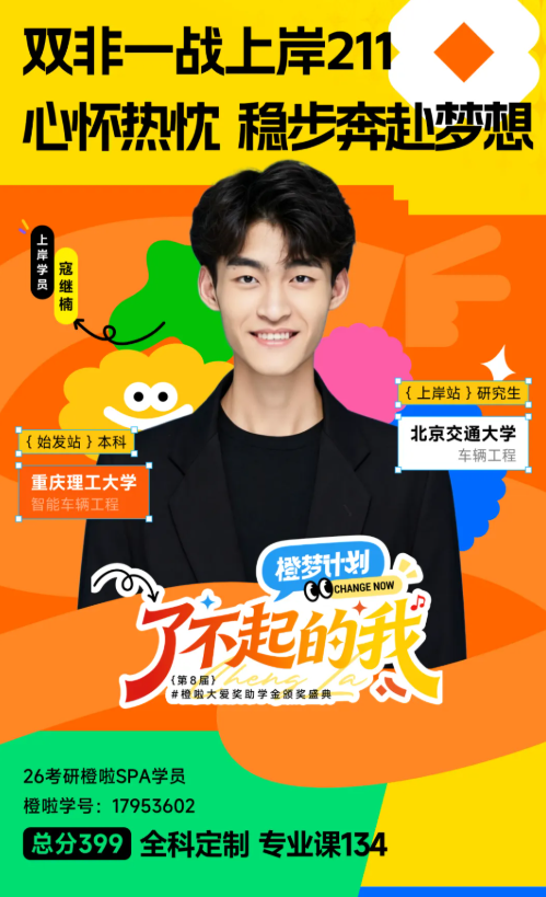 image.png 双非一战上岸北京交通大学!心怀热忱,奔赴梦想!