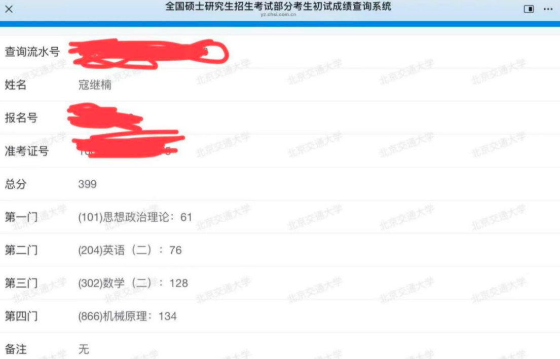 image.png 双非一战上岸北京交通大学!心怀热忱,奔赴梦想!