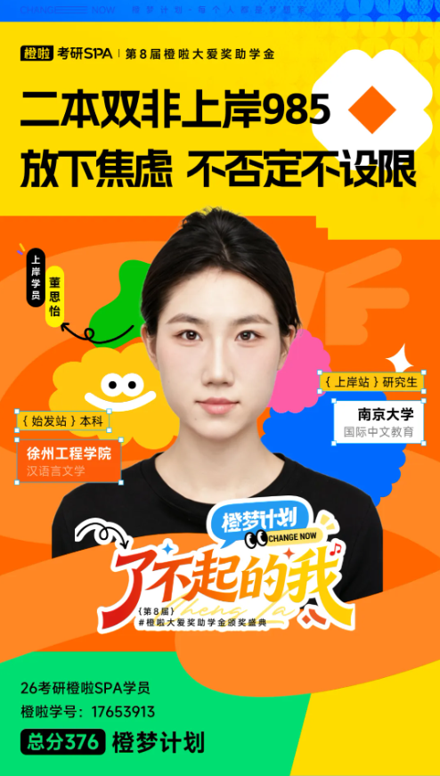 image.png 二本双非一战上岸南京大学,人生要敢于突破上限!