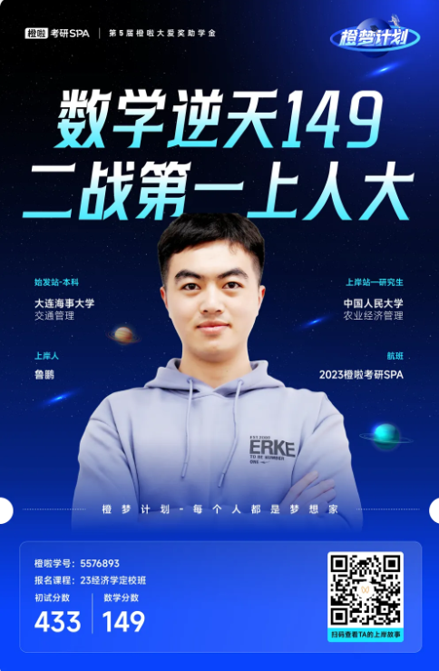 image.png 从一战367到二战433,数学逆天149,上岸人大!